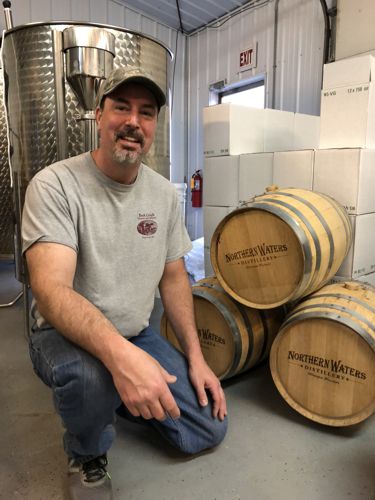 wine barrels