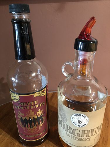Sorghum Whiskey Old Fashioned